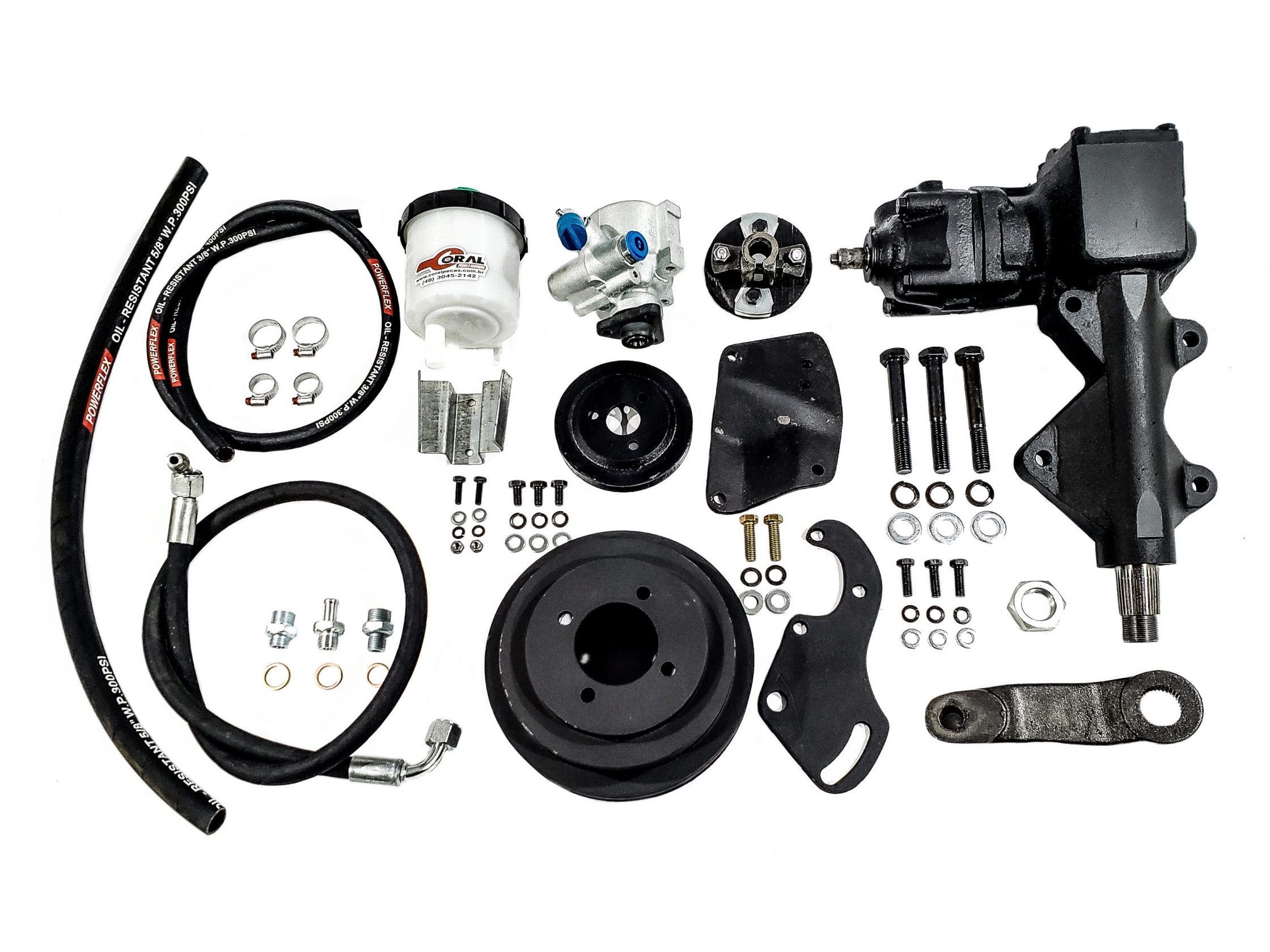 KIT DIREÇÃO HIDRÁULICA F100/ F1000/ F350 V8 Motor 302