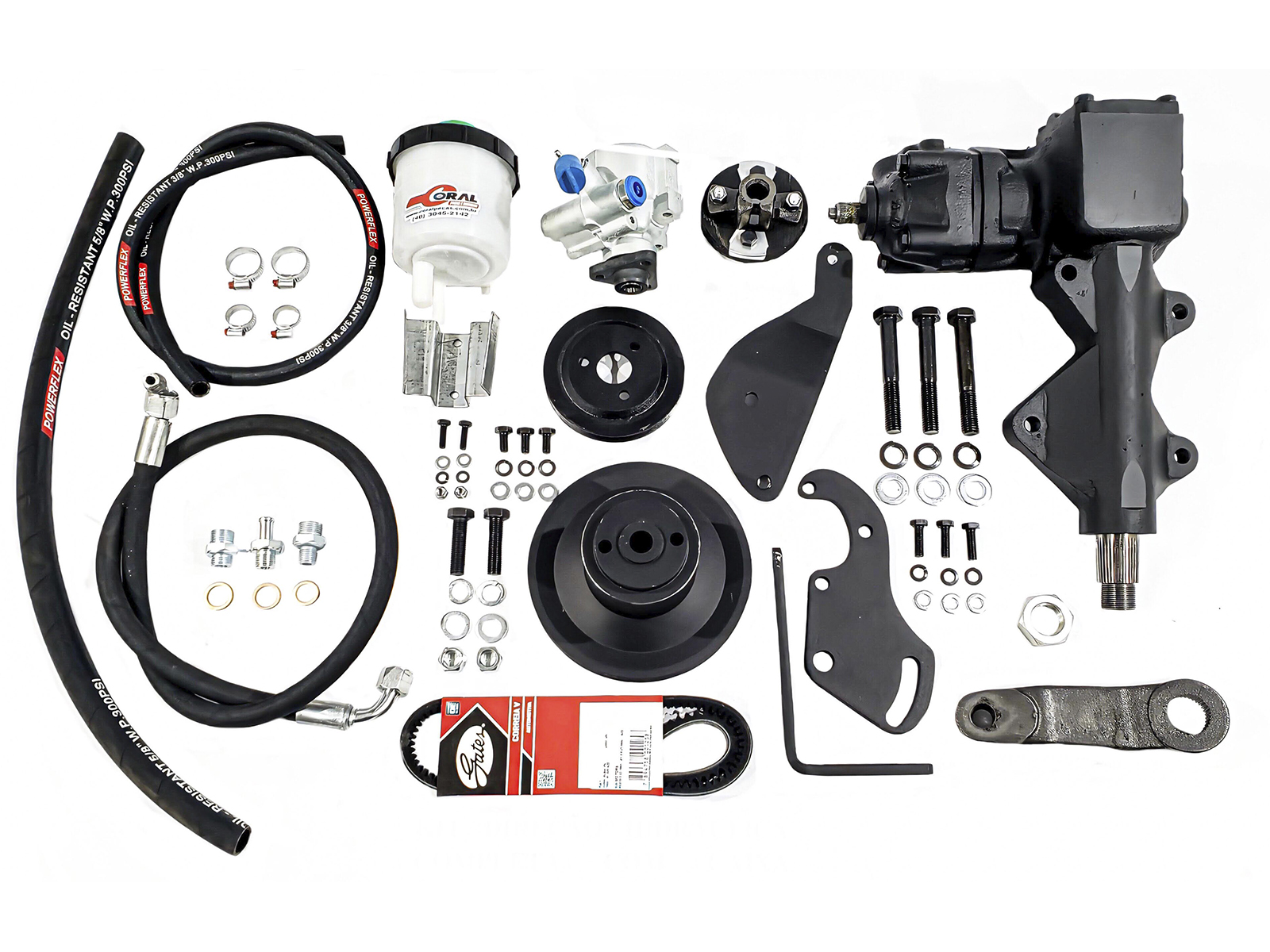 Kit Direção Hidráulica Ford F100 F1000 Motor V8 272 E 292